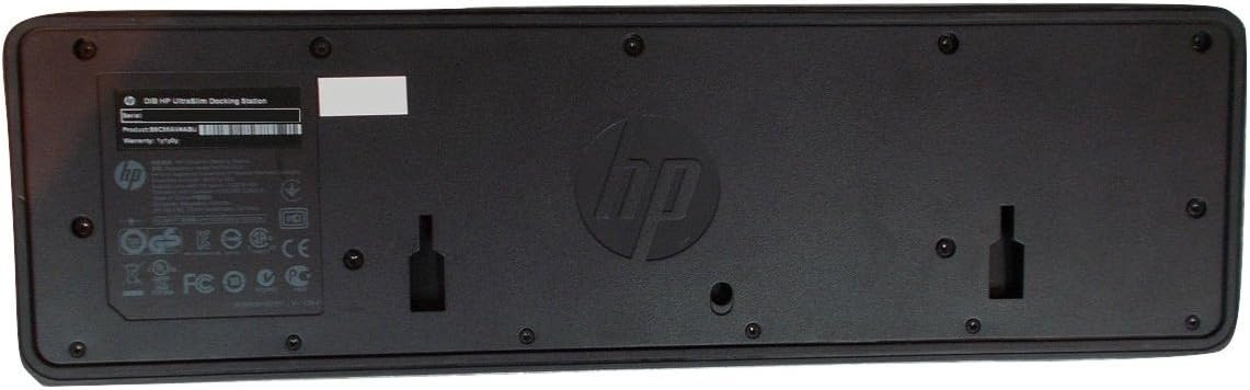 HP 2013 D9Y32AA UltraSlim Docking Station with 65W Adapter D9Y32AA#ABA (Renewed): Computers & Accessories