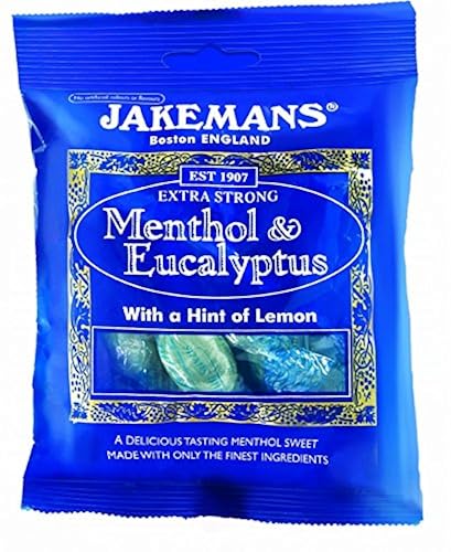 Jakemans Throat & Chest Peppermint Cough Drops Bag | Nassau Candy - View #2