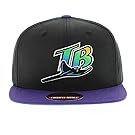 Tampa Bay Rays MLB American Needle Outfield Retro Flat Brim Snapback Cap