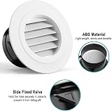 HG Power 4 Inch Round Air Vent Cover with Flyscreen 100mm Duct view 6