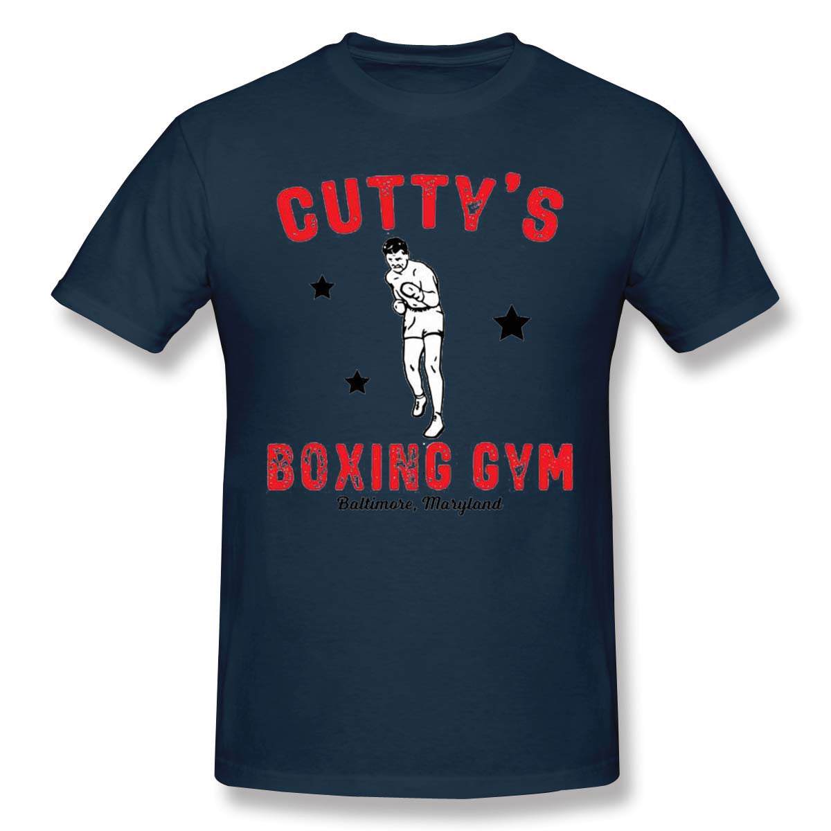 Delokker Man Cutty S Boxing Gym Classical Navy Shirts Kitilan