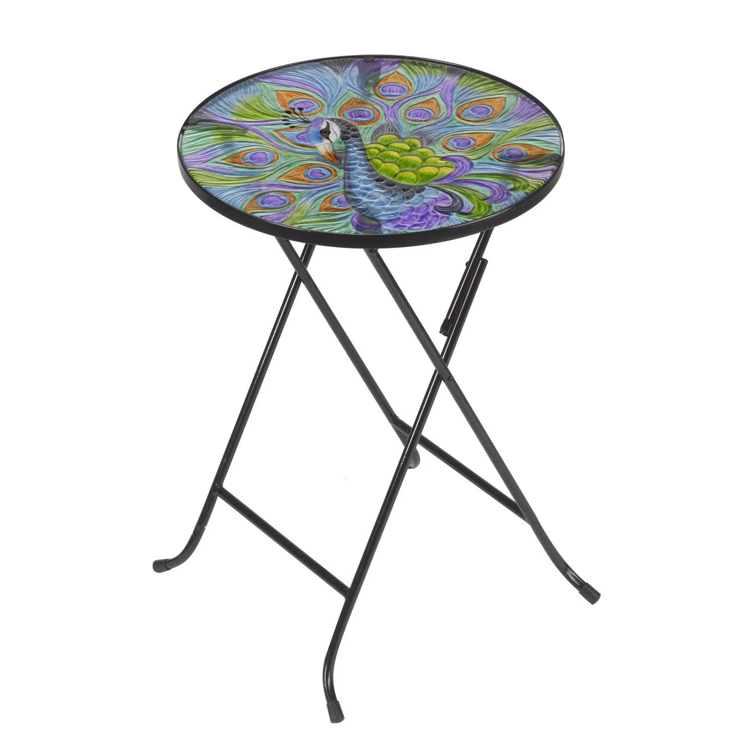 Smart Garden Peacock Glass Table