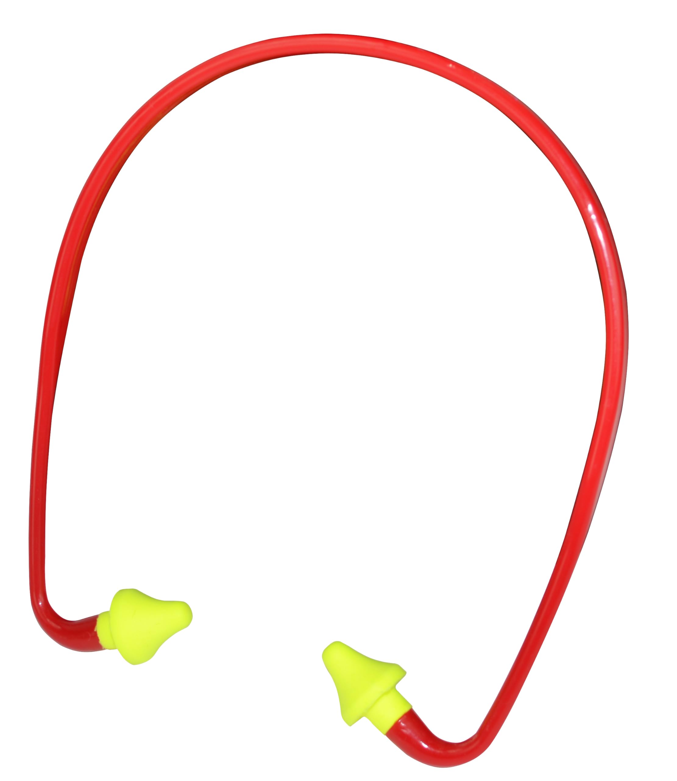 Scan Banded Foam Ear Bud – Round Polymer-Foam Hearing Protection with SNR 27dB Noise Reduction, Headband Mounted for Enhanced & Secure Fit, EN352-2 Certified