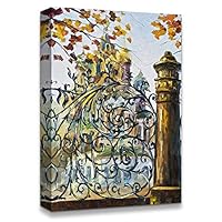 Canvas Wall Art Vintage Oil Painting Canvas Prints Home Artwork Decoration for Living Room,Bedroom - 12x18 inches