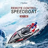 RC Boat, Remote Control Boat for Pools and Lakes, Fast Racing Boats for Boys & Girls, 2.4Ghz High Speed Remote Control Sail Boats Electric Summer Toys for Kids Adults
