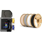Centauri Carbon 2 Combo Multi Color 3D Printer &amp; Matte PLA Filament Bundle 4KG