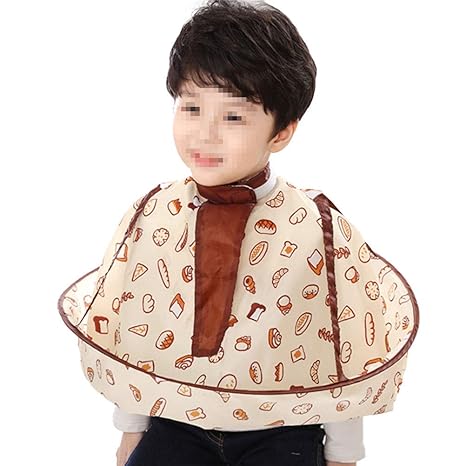 Healifty Haircut Umbrella Cape Folding Waterproof Salon Barber