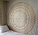 Jaipur Handloom Queen Gold Tapestry Original Mettalic Shine Ombre Tapestry Golden Ombre Tapestry Hippie Mandala Dorm Tapestry Gold Wall Hanging Bohemian Bedspread Beach Tapestry