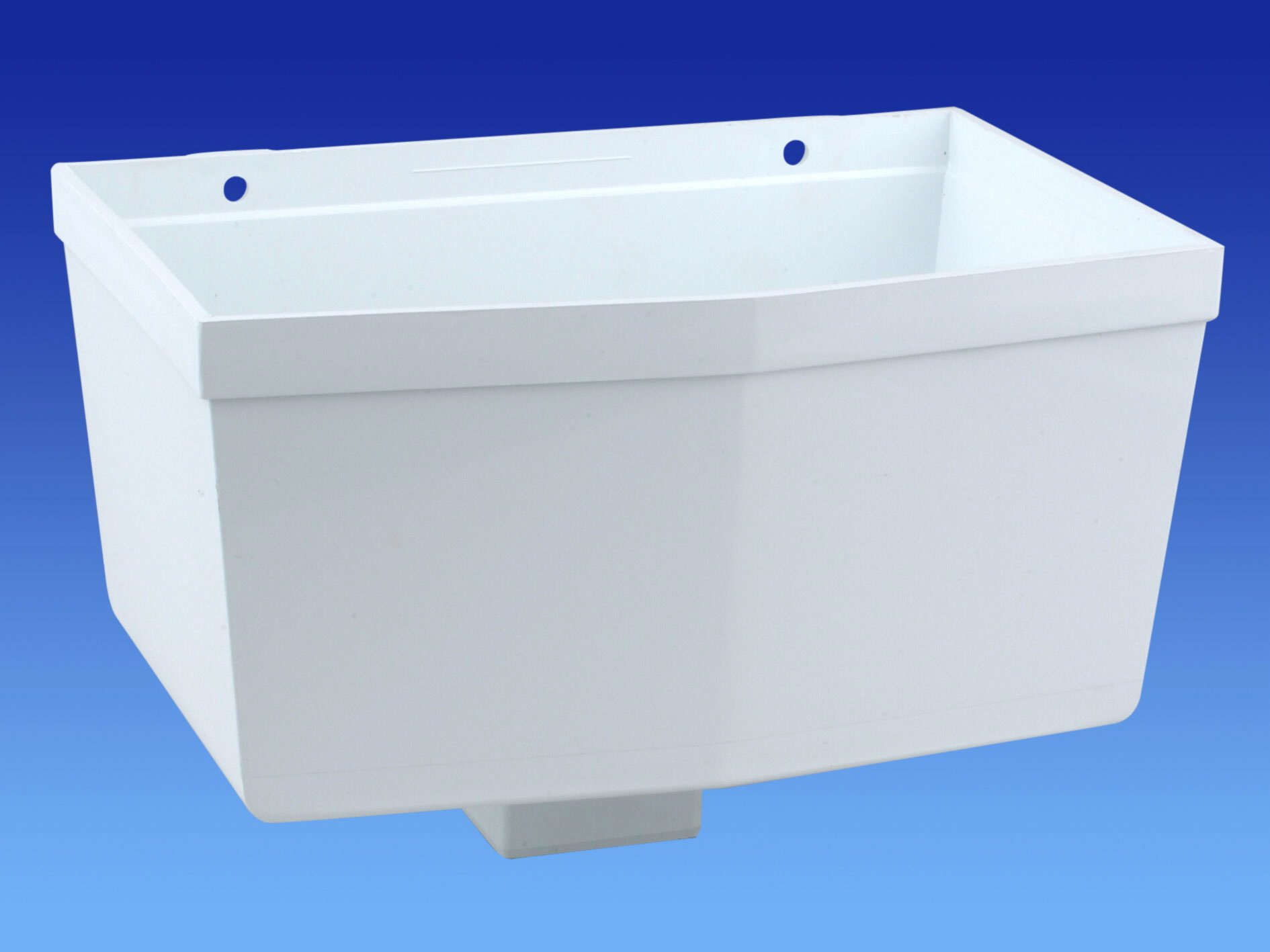 Wavin OSMA Squareline 100mm White Guttering Range (Hopper)