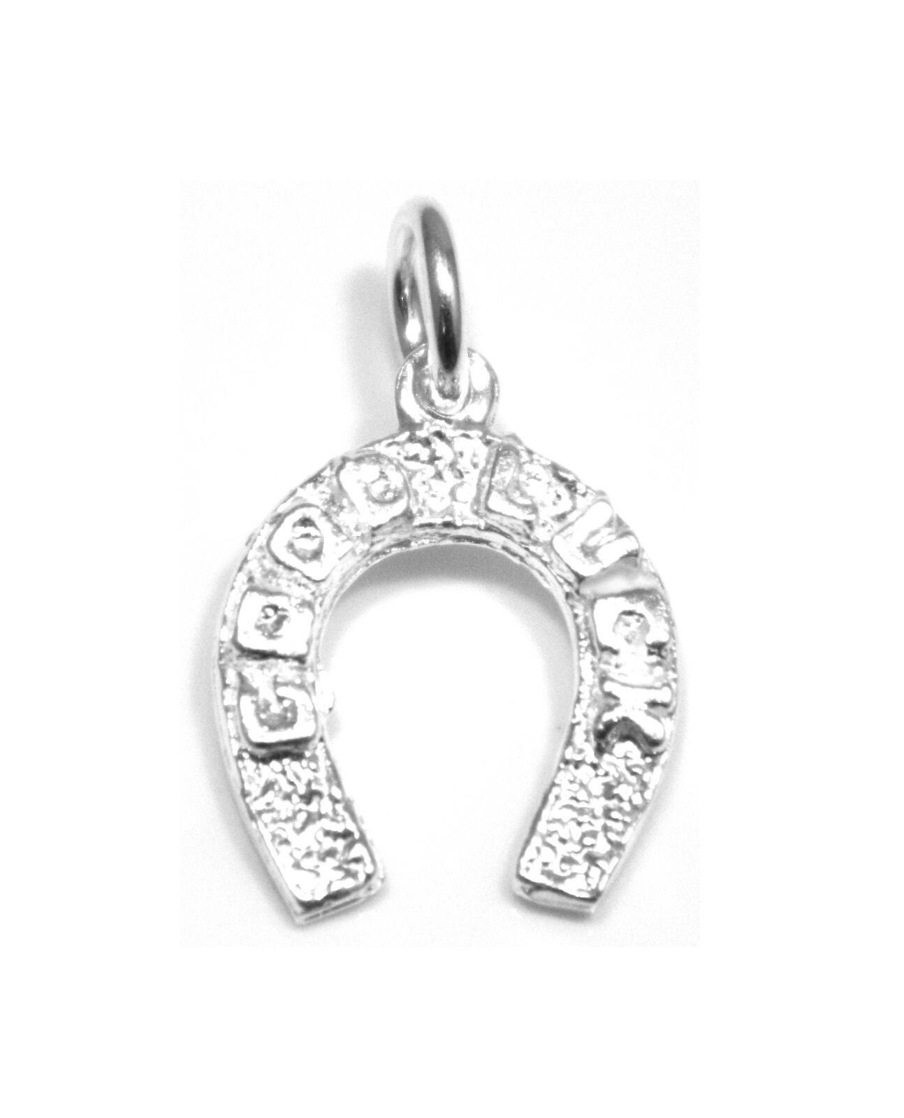 Arranview Jewellery Good Luck Horseshoe Pendant Charm - 925 Sterling Silver