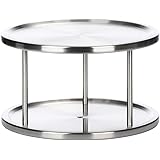 Amazon.de: mDesign Lazy Susan Küchenregal zweistöckig – praktisches