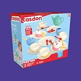 Casdon 33-Piece Tea Set Colourful Playset for Preschool 3+ New Colourway view 6