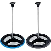 ziHenryDa 2-Pack Silicone French Press Coffee Makers compatible with Jetboil Flash Camping Stoves, french press coffee maker for Jetboil Flash Camping Stoves，Regular Size (2)