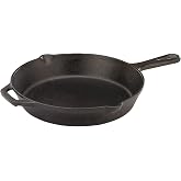 Mercer Culinary Pre-Seasoned Cast Iron Skillet, 10.25-Inch
