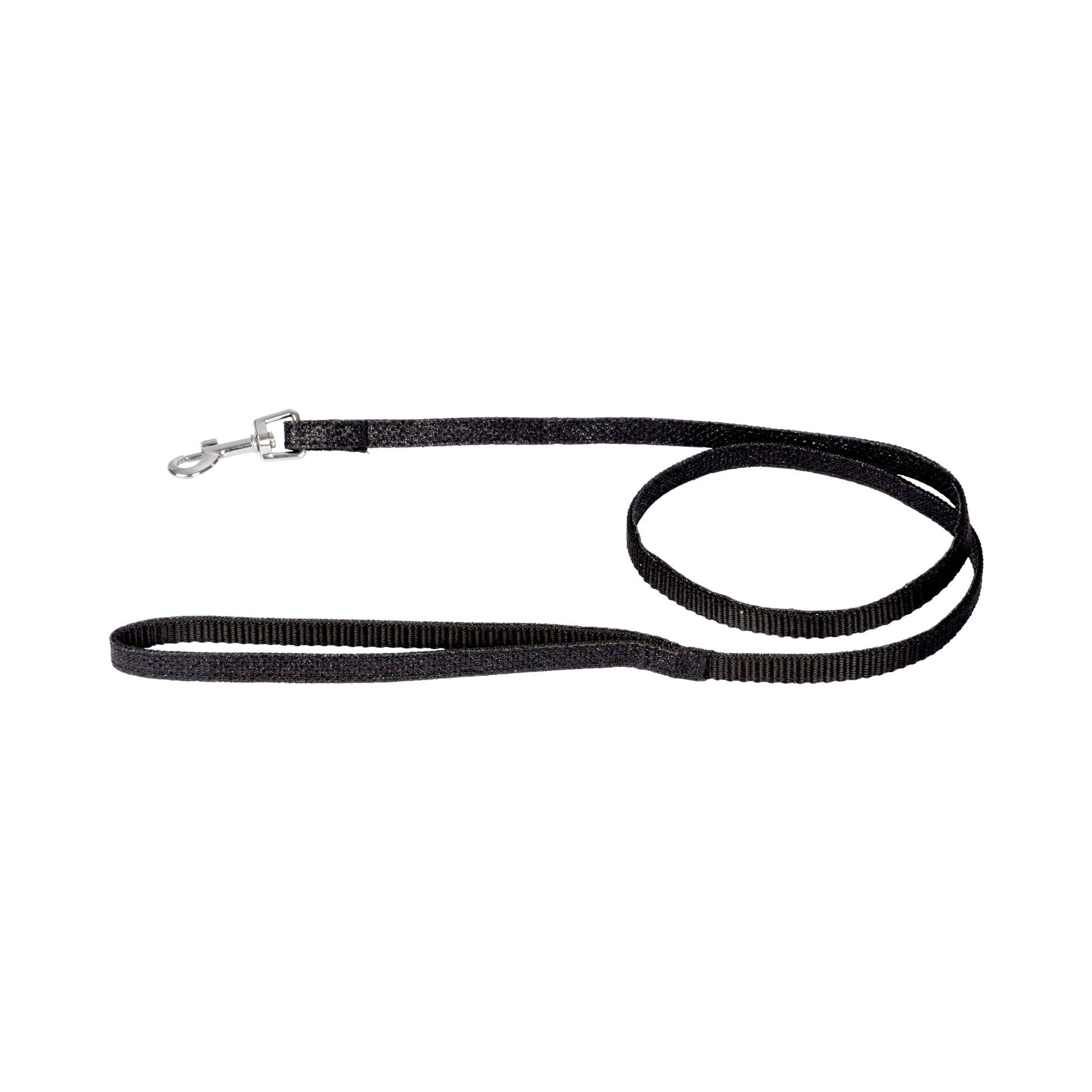 Love Story Glitter Cat Lead 100 cm Black