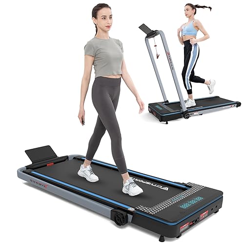 CITYSPORTS Folding Treadmill, Compact Foldable Treadmill, Electric