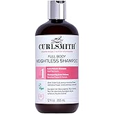 CURLSMITH Full Body Weightless Shampoo - A Volumizing Shampoo for Curls, Removes Build-up and Cleanses, For All Curl Types, Vegan & Cruelty Free (12 oz)