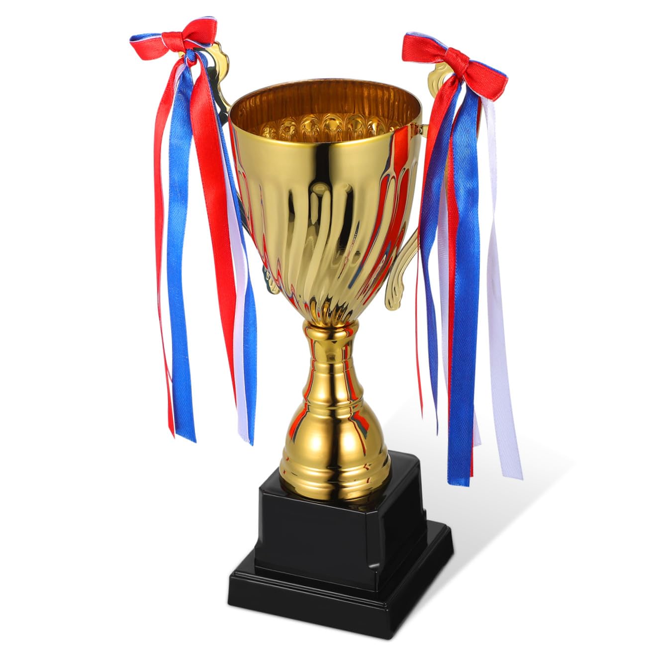 Toddmomy Trophy Cup Gold Trophy Winner Award Trophy for Sports, Tournaments, Competitions, 8.00X8.00X24.50cm, (6O22UBER08UI17FRHDXKJCVA)