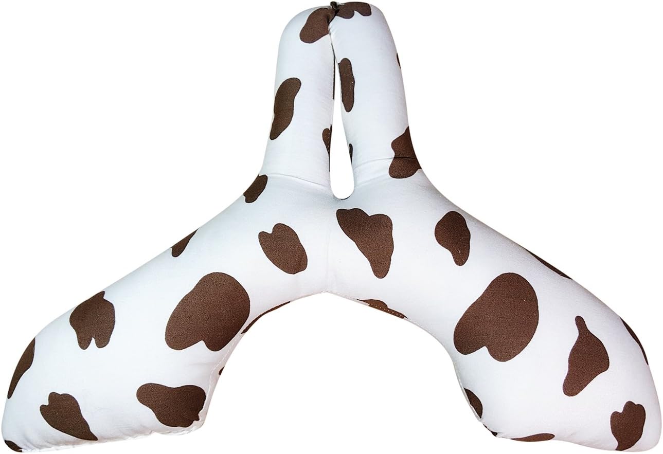 Infant Baby Bottle Holder Stroller, Free Hands Feeding - Cow Print