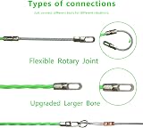 IRSCorp 10M 33ft Fish Tape Cable Puller 4mm PET Electrical Wire Guide Threader view 3