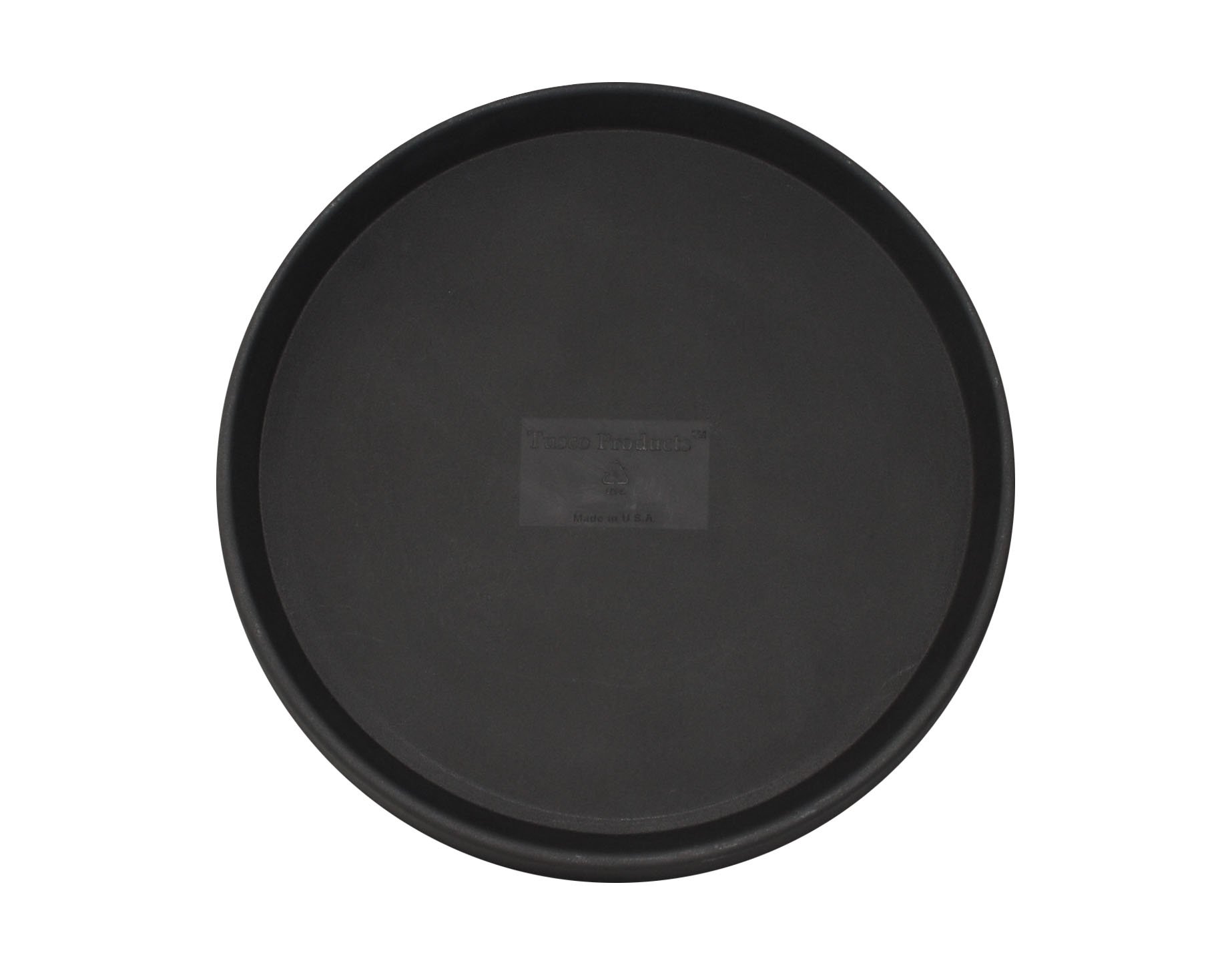 Photo 1 of Tusco Products TR11BK Round Tray Planter Saucer, 11", Black