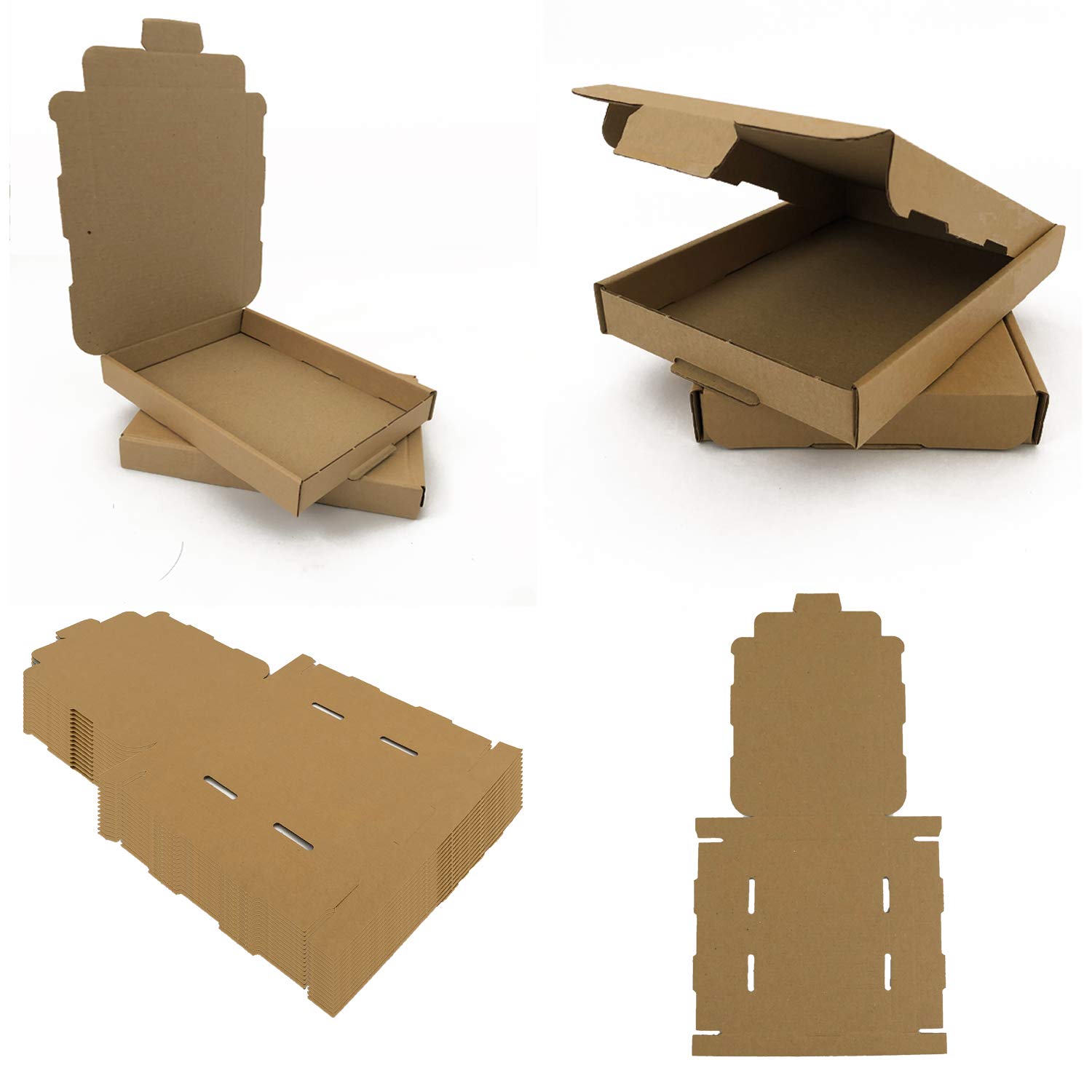 AKAR C6 A6 Size 112 x 163 x 20 mm Large Letter PIP Boxes for Royal Mail - Pack of 50