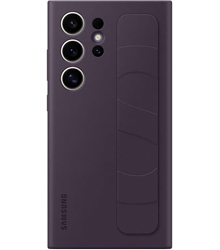 Amazon.com: SAMSUNG Galaxy S24 Ultra Vegan Leather Phone Case