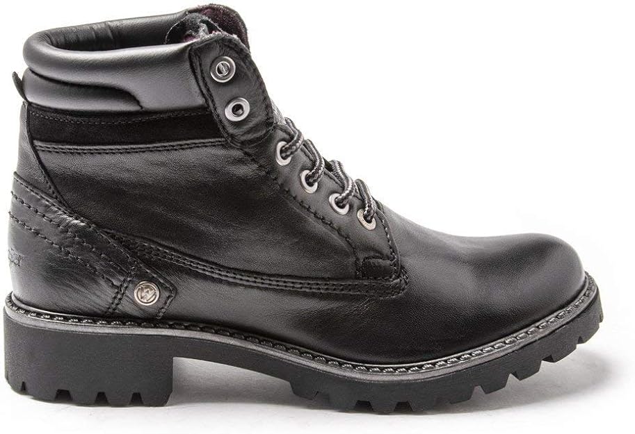 Wrangler Damen Creek Stiefeletten Stiefel Schwarz: Amazon.de: Schuhe ...