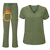 ACTIVE UNIFORMS Women's Cool Stretch V-Neck Top and