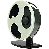 Exotic Nutrition Silent Runner Glow Wheel - 12" Regular - Silent, Fast, Durable Exercise Wheel - Sugar Gliders, Hamsters, Female Rats, Mice &amp; Small Pets