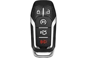 TG Auto Key Fob Replacement for 2018 2019 2020 Lincoln MKC MKX MKZ Nautilus Ford Edge Explorer Mustang with 5 Buttons 902MHz 