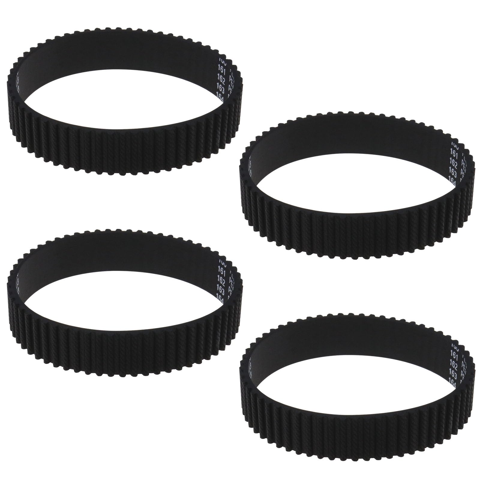 SG Store 4PCS Electric Planer Drive Belt X40515 Compatible with Black & Decker KW715 KW713 BD713 Electric Planer Rubber Timing Belts 177mm