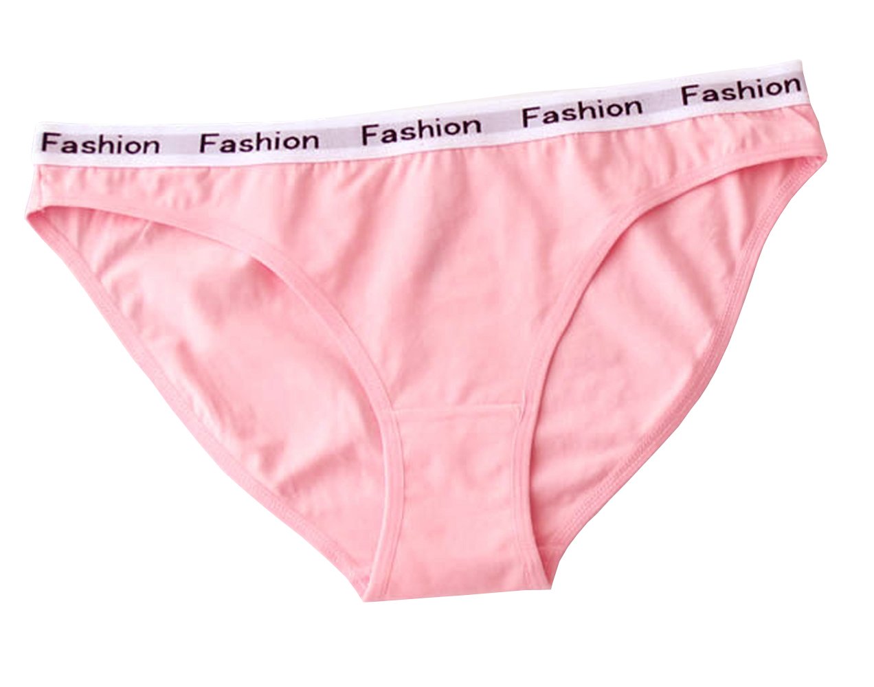 Zooma Frauen Unterwäsche Damen Pantys Hipster Panties aus Baumwolle , Rosa - 4er Pack, 3XL/EU48 Taille:44\'\'-48\'\'