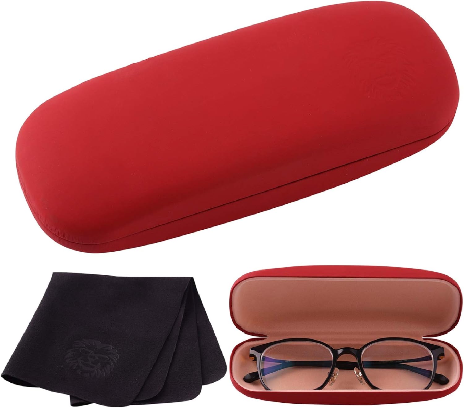Hard Shell Eyeglasses Case，Smooth & Glossy Finished Classic Protective