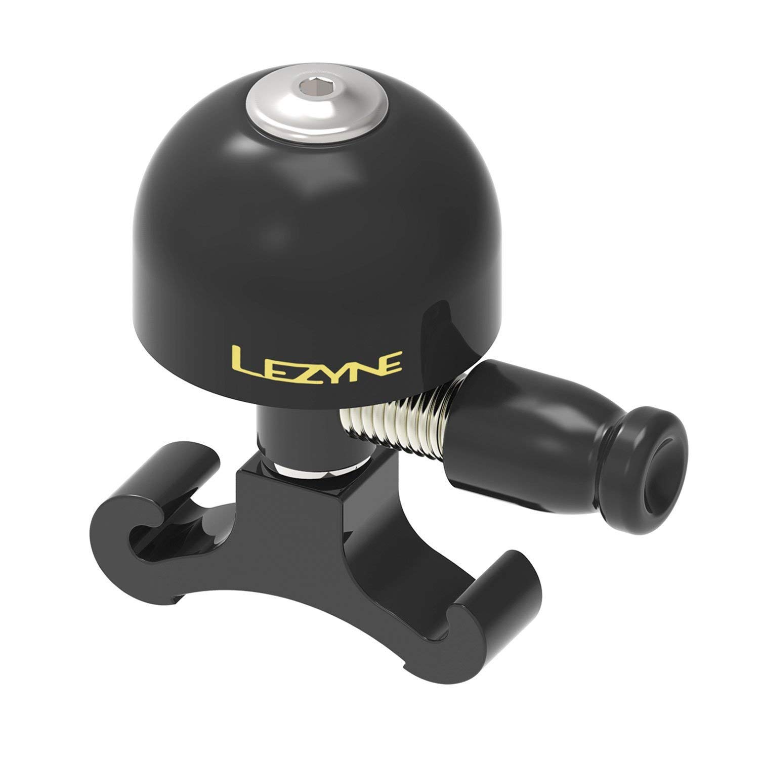 LEZYNE Classic Brass, S Black Bell, Bracket, 1-bl-clbrs-v204s Ringing & Horns, S
