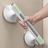 Grab Bar for Bathtubs and Showers,Grab Bar for Elderly for Wall,Shower Handle,Non-Slip Handrail Safety Grip for Seniors No Dr