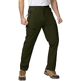 TBMPOY Mens Hiking Pants Lightweight Water Resistant Travel Outdoor Fishing | 5 Zip Pockets, 4-Way Stretch &amp; Quick Dry Fabric, UPF 50+, for Cargo Summer Athletic Golf Casual Running Camping Tactical Work