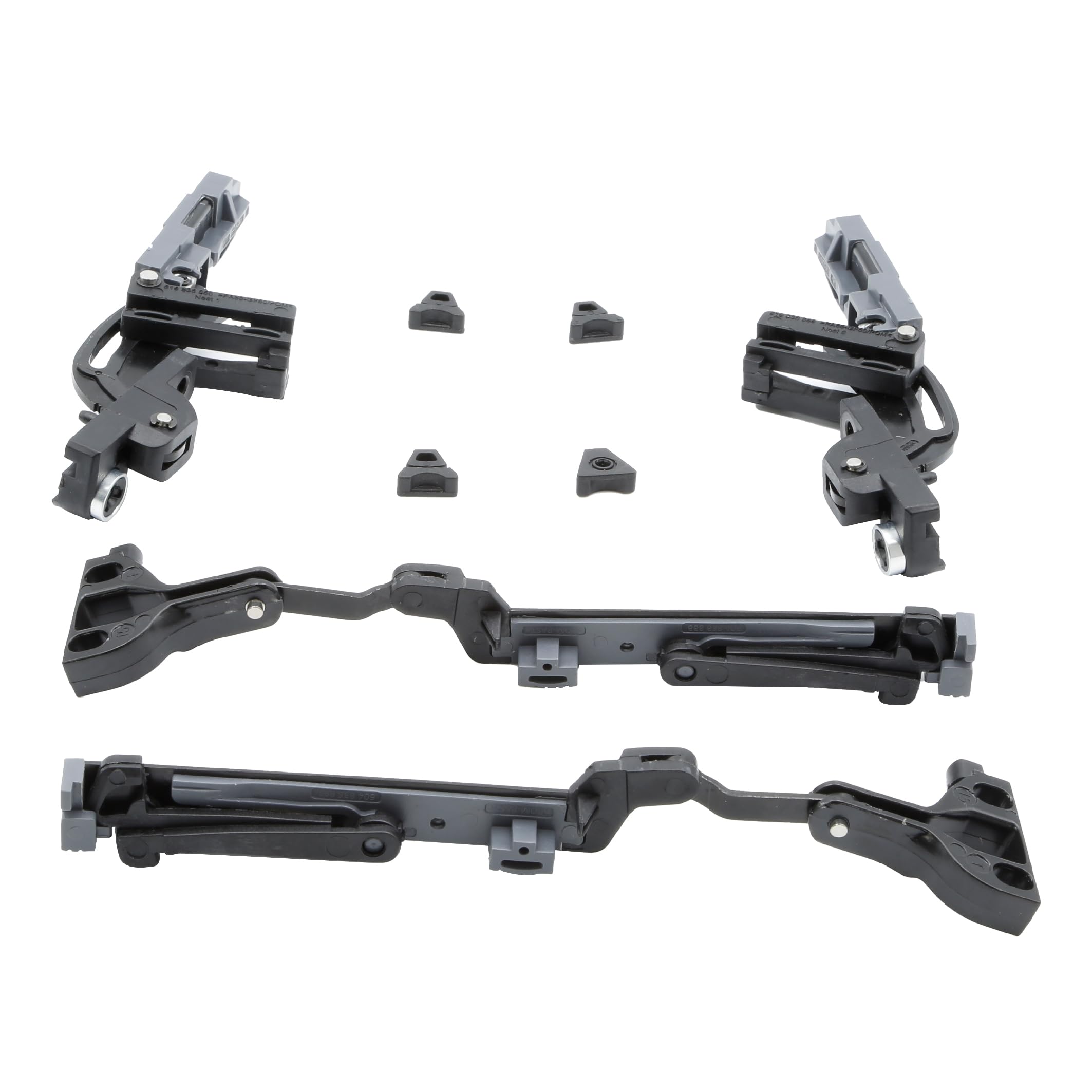 Photo 1 of ASTROSYNC Panoramic Glass Sunroof Front & Rear Rail Bracket Repair Kit Fit for Mercedes Benz C Class W205 C205 S205 2014-2020 Replace 604836866 604836865