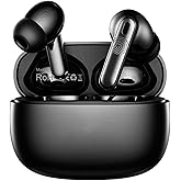 Wireless Earphones, Bluetooth 5.4 Receiver, High-Definition Stereo Noise Cancelling Earphones, Newly Designed Sliding Cover Charging Case, Ipx7 Waterproof Sports Headphone (Grey)