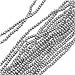 Jablonex Seed Bead Jewelry Finding, Silver Supra Metallic