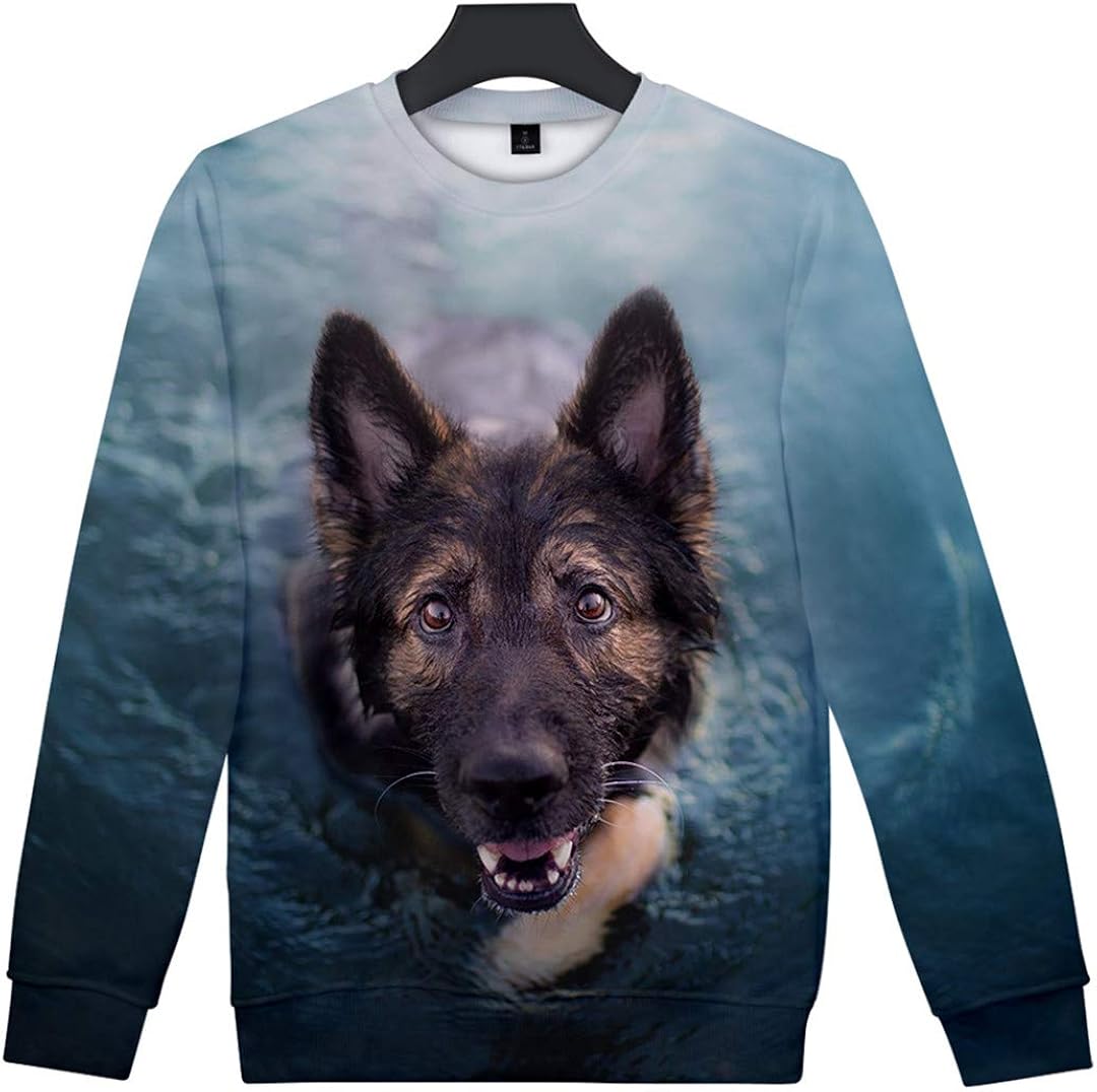 German shepherd hoodie amazon Clearance