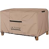 ULTCOVER Patio Coffee Table Cover, Waterproof Rectangular Outdoor Small Side Table Cover 48x26x18 inch