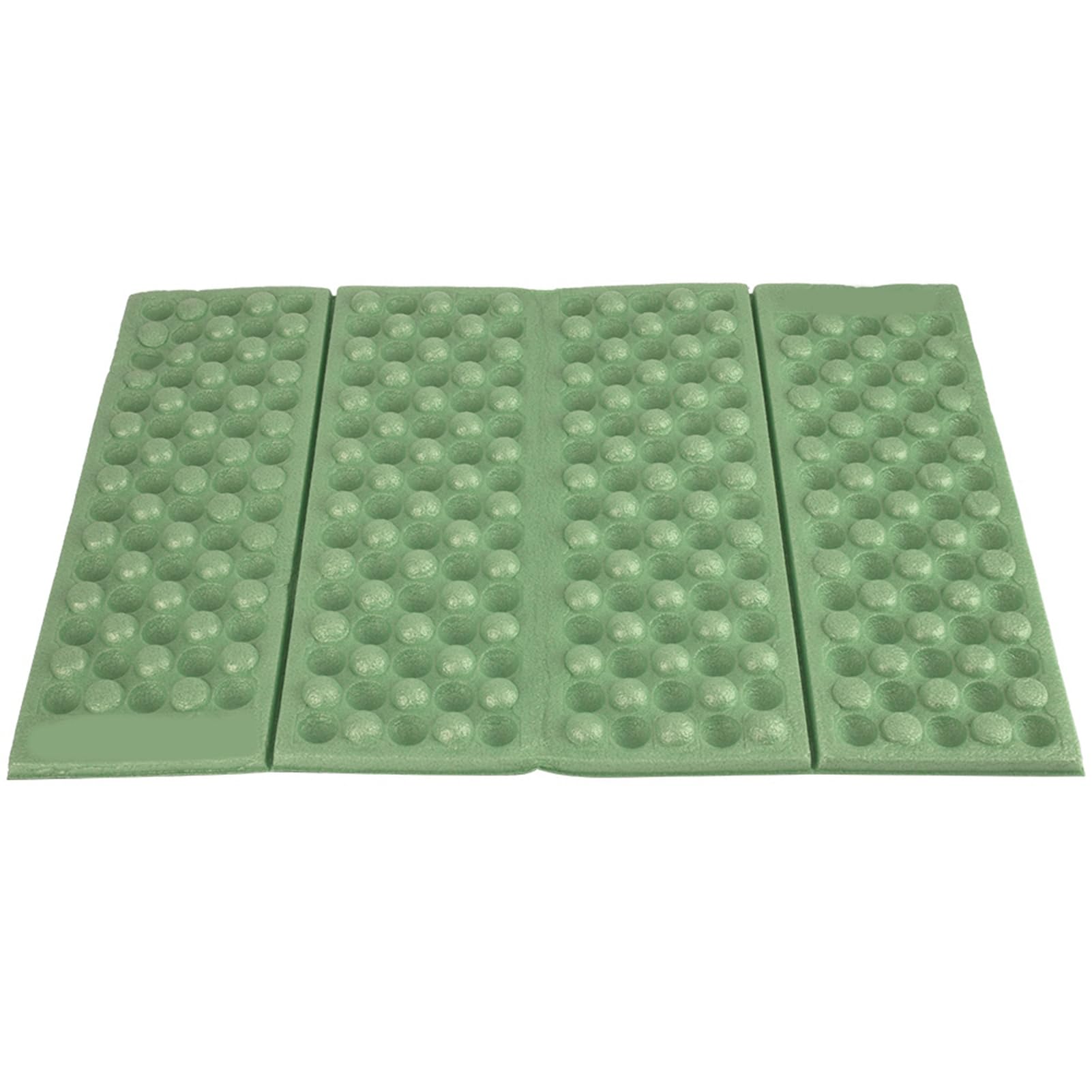 WGFOIP Folding Foam Mat, Breathable Camping Sitting Mat Outdoor Foam Cushion for Picnic Climbing (Green Black)