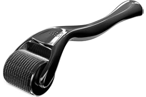 HONGMAO Derma Roller 540 Stainless Steel Black Microneedling Roller Facial Skin Care Home Use for Face Beauty Massage Tools