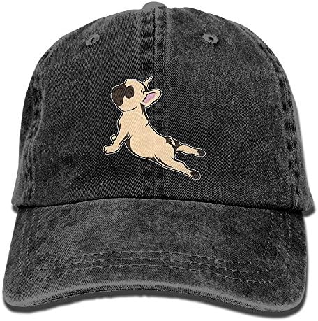 French Bulldog Yoga1 Baseball Hat Men and Women Summer Sun Hat Travel Sunscreen Cap Fishing Outdoors