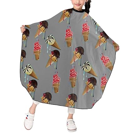 Amazon Com Children S Dreamy Style Kids Haircut Barber Cape Cover