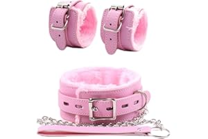 Mens & Womens Money Collars Leash Collar + Plush Leather Hand Guard Couples RPG B26