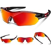 Polarized Sports Sunglasses for Men Women Youth Baseball Running Fishing Tennis Golf Cycling Driving Motor TAC UV400 TR90