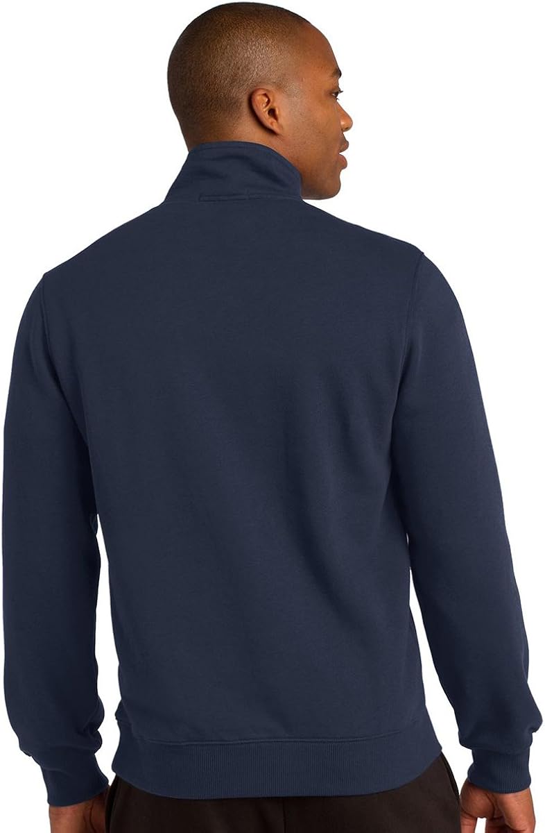SPORT-TEK Men's 1/4 Zip Sweatshirt at  Men’s Clothing store