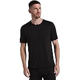 Perry Ellis Mens Portfolio Short Sleeve Deluxe Jersey Crew Neck T-Shirt, Soft Stretch Fabric, Loose Fit, Sleepwear